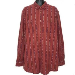 Territory Ahead Southwestern Aztec Shirt XLT Tall